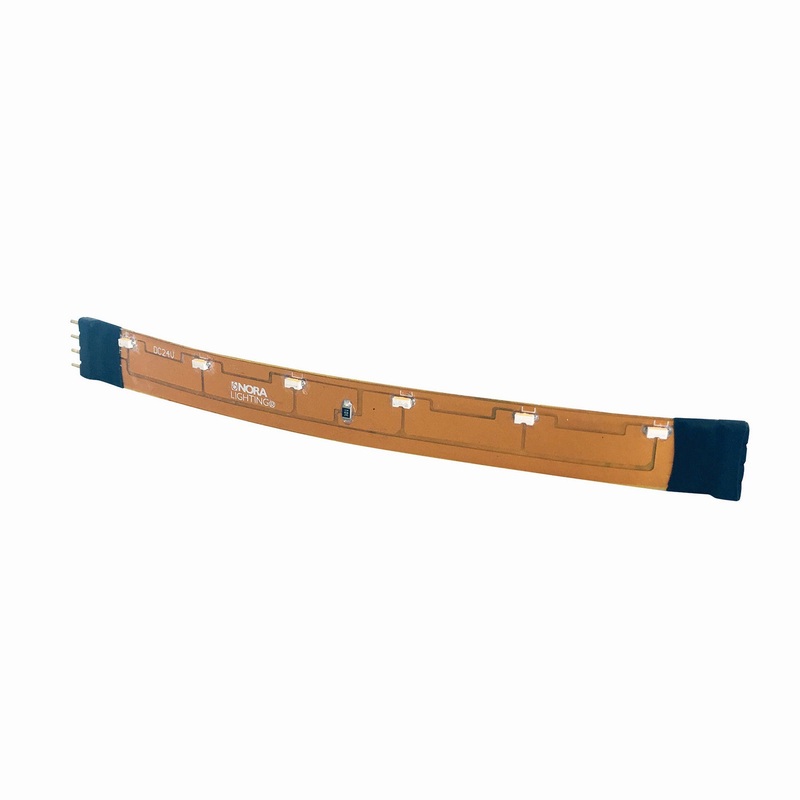 Side Tape Light, 24V 4`` in Amber