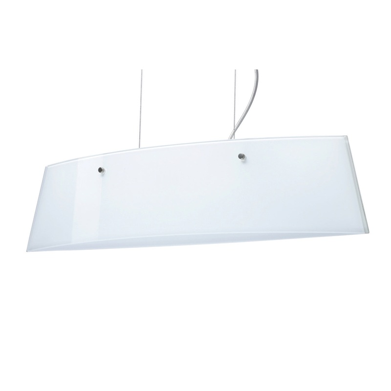 Silhouette Three Light Pendant in Polished Nickel