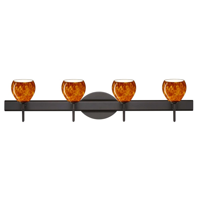 Tay Tay Four Light Wall Sconce in Bronze