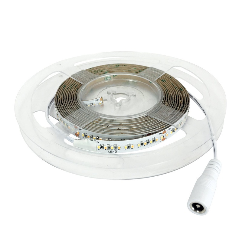 Warm To Dim Tape 16` 24V in White