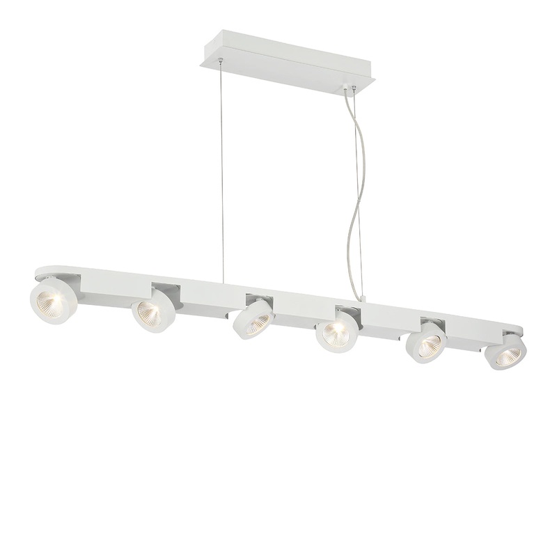 Acura LED Pendant in White