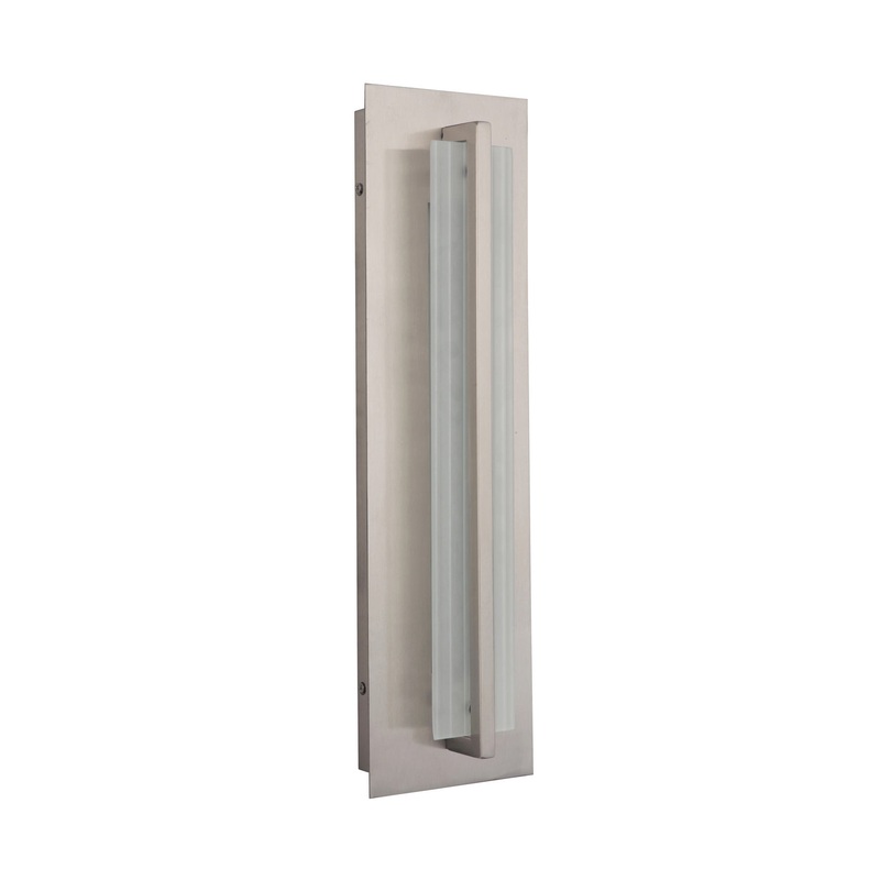 Allure LED Pocket Sconce in Stainless Steel