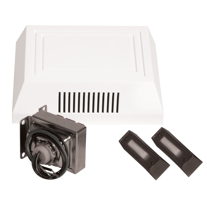 Builder Chime Kit 2 Button Lighted Chime Kit in Bronze & White