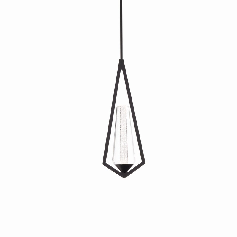 Devotion LED Mini Pendant in Black