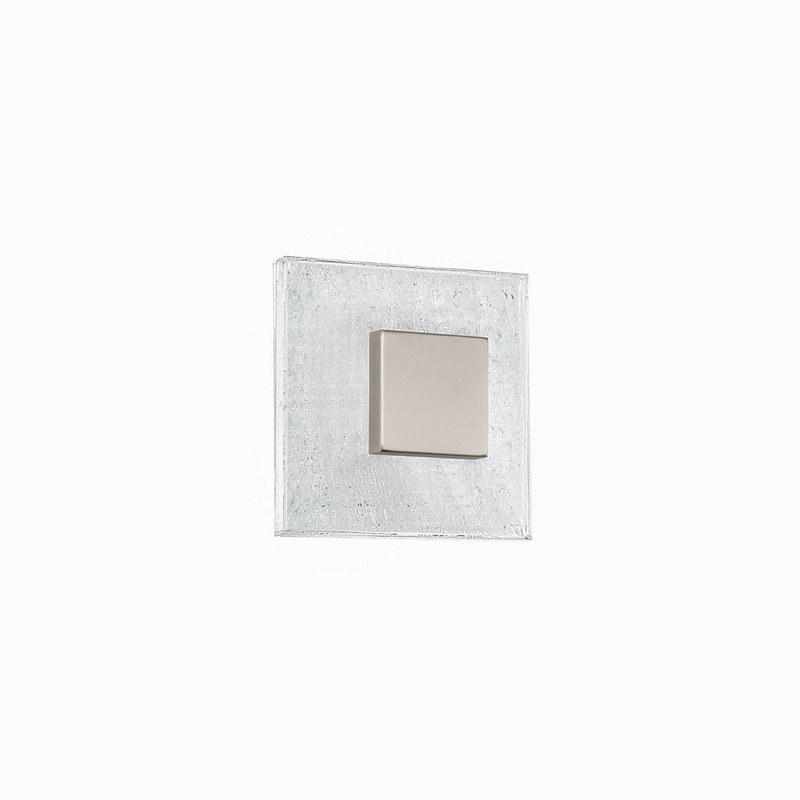 Fragment LED Wall Sconce in Brushed Nickel