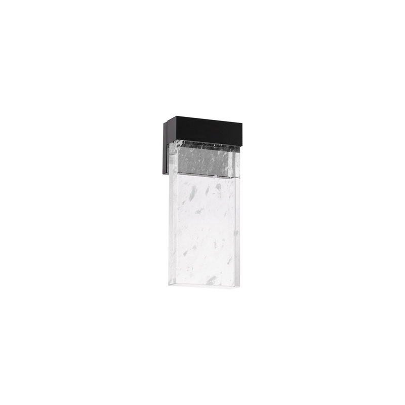 Glacio LED Wall Sconce in Black