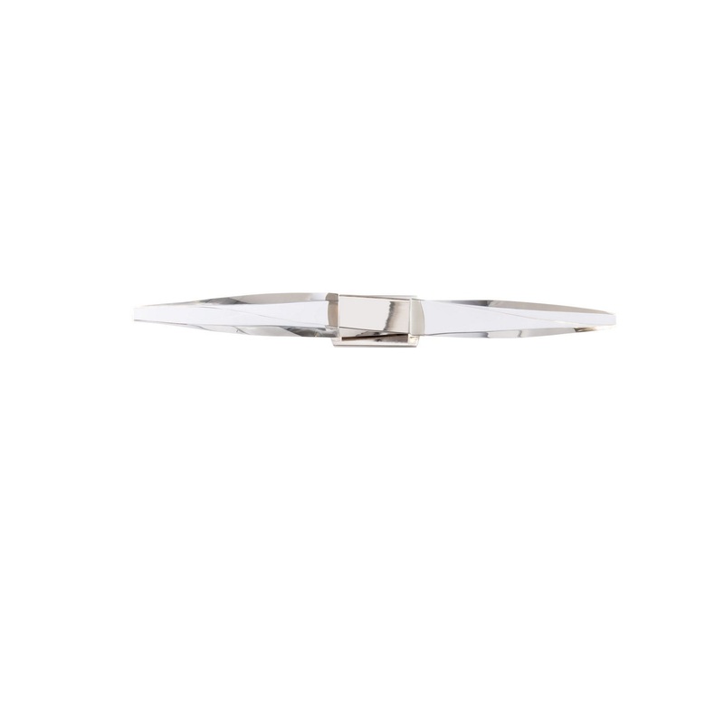 Kindjal LED Bath Vanity in Polished Nickel