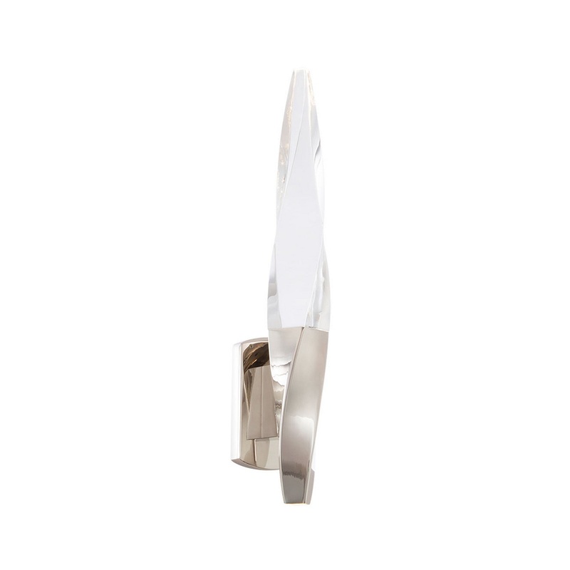 Kindjal LED Wall Sconce in Polished Nickel