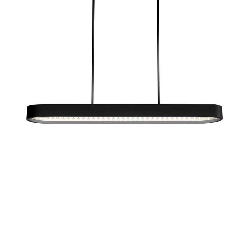 Marquis LED Linear Pendant in Black