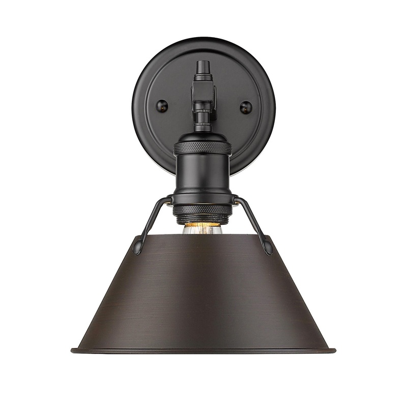 Orwell BLK One Light Bath Vanity in Matte Black