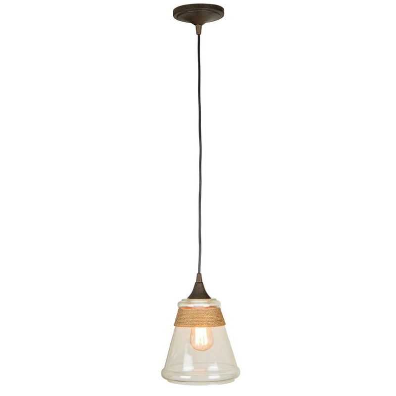 Pendant 1 Light Mini Pendant in Aged Bronze