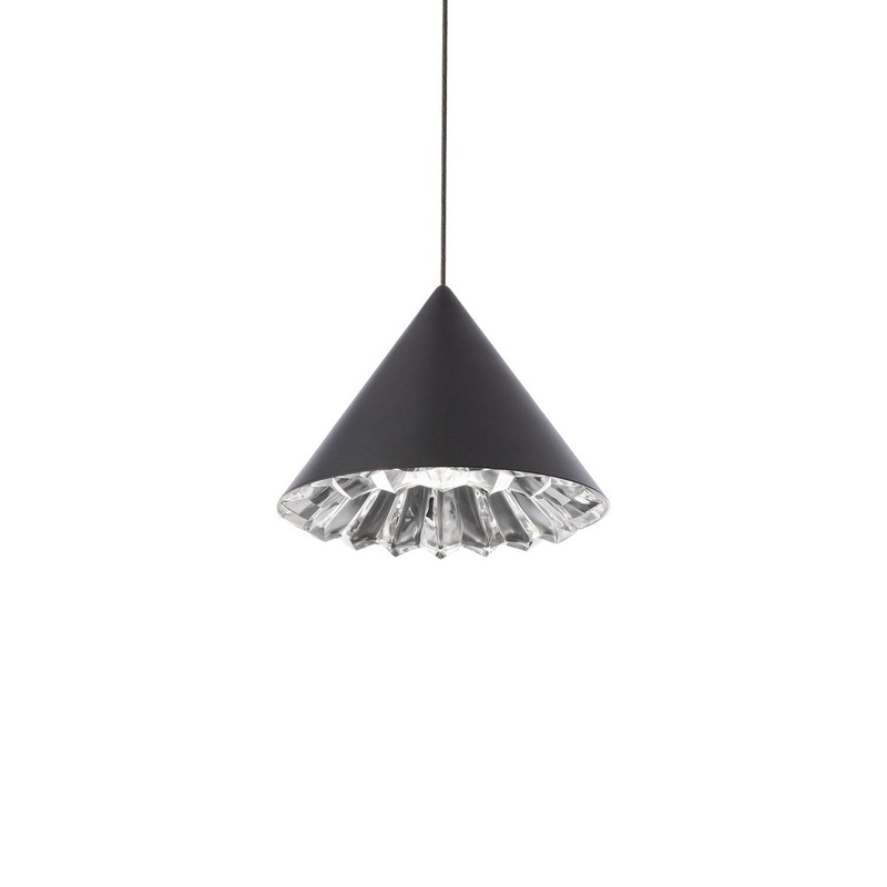 Primrose LED Mini Pendant in Black