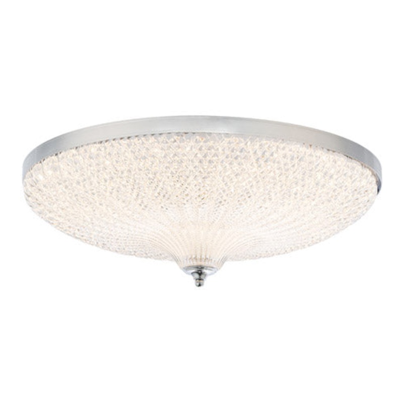 Roma LED 21 inch Polished Chrome Flush Mount Ceiling Light