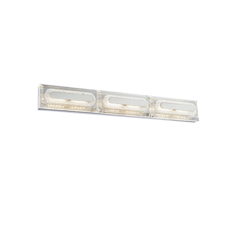Soiree LED Bath Vanity in Polished Nickel