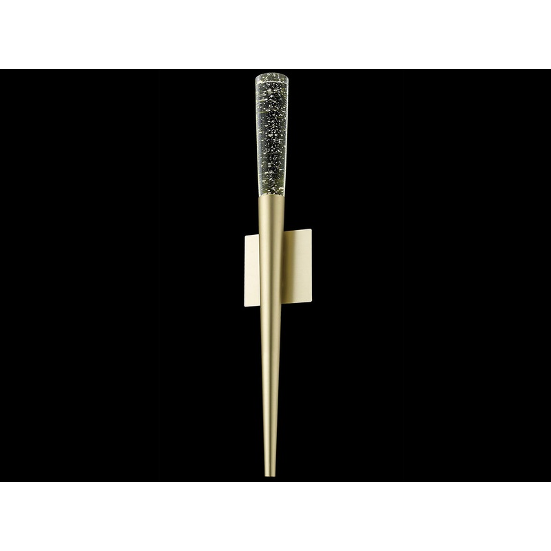 The Original Glacier Avenue One Light Wall Sconce in Brushed Brass