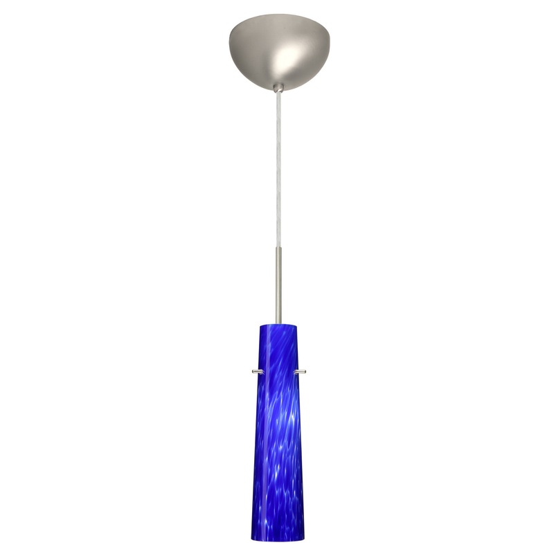 Camino One Light Pendant in Satin Nickel