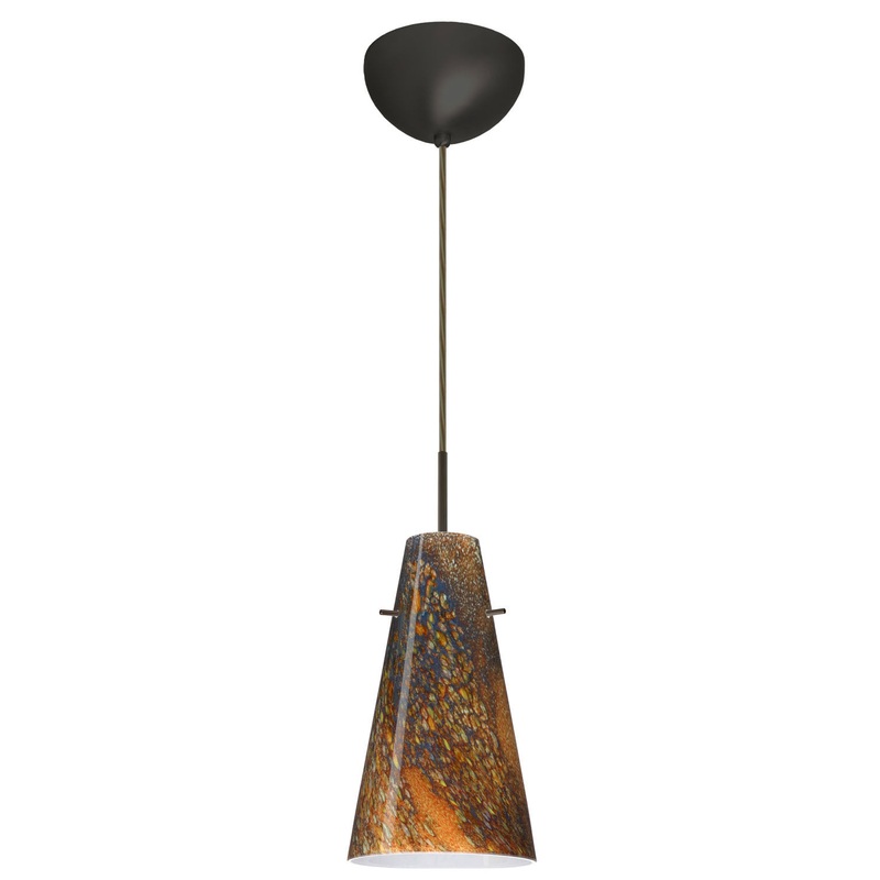 Cierro One Light Pendant in Bronze
