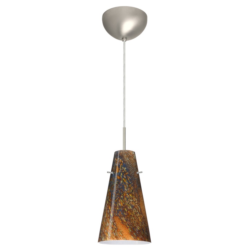 Cierro One Light Pendant in Satin Nickel