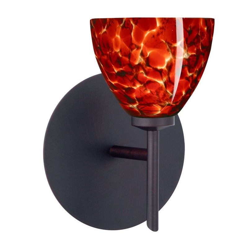 Divi One Light Wall Sconce in Bronze