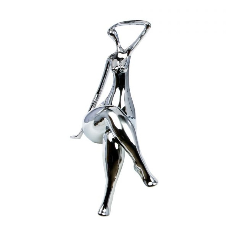 Isabella Sculpture in Chrome