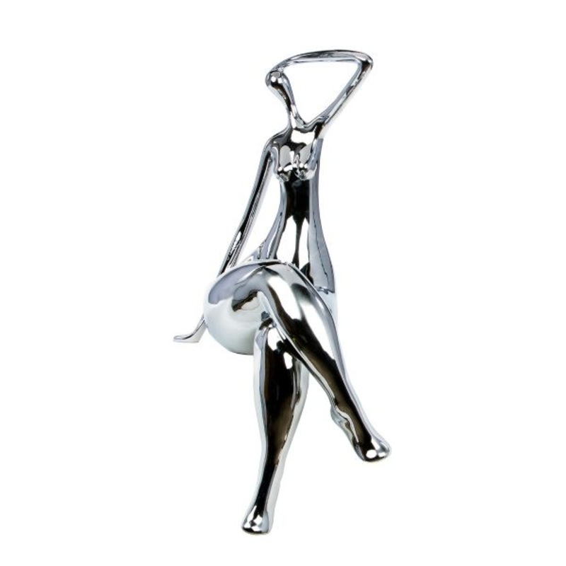 Isabella Sculpture // Small Chrome