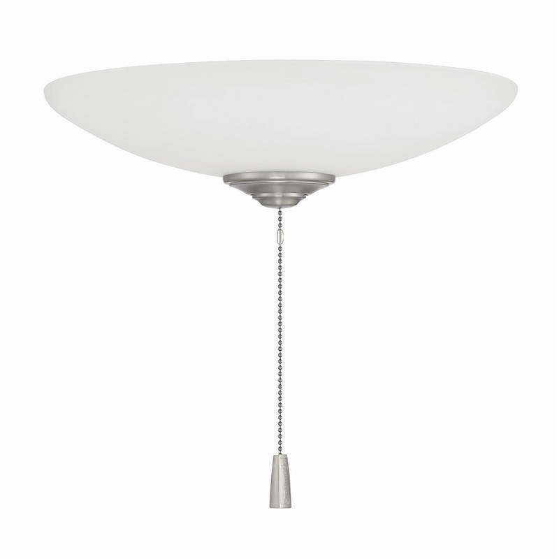 Light Kit-LED Disk LED Fan Light Kit in White
