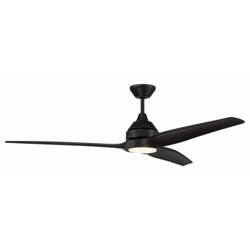 Limerick 60``Ceiling Fan in Flat Black
