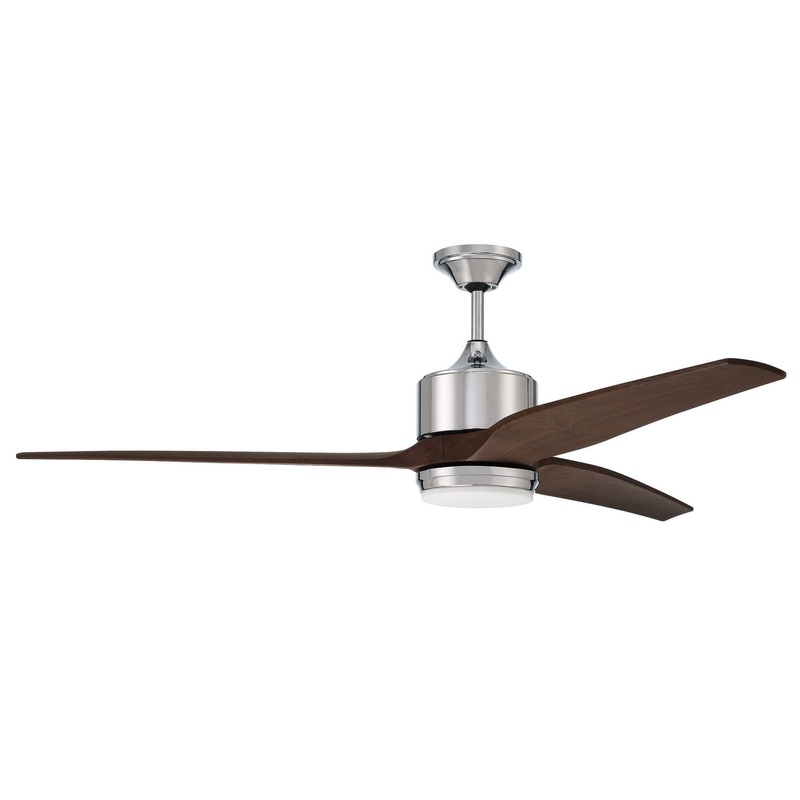 Mobi 60``Ceiling Fan in Chrome