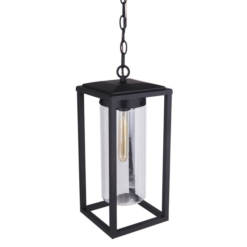 Neo One Light Outdoor Pendant in Midnight