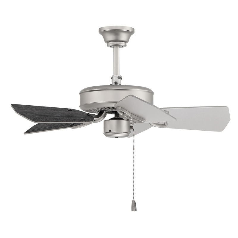 Piccolo 30``Ceiling Fan in Brushed Satin Nickel