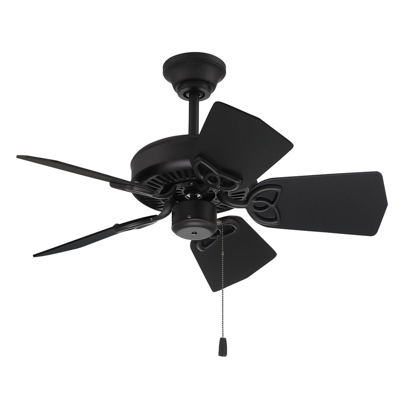 Piccolo 30``Ceiling Fan in Flat Black