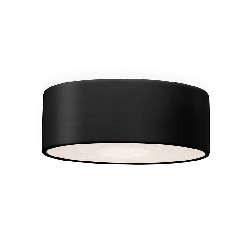 Radiance LED Flush-Mount in Carbon - Matte Black