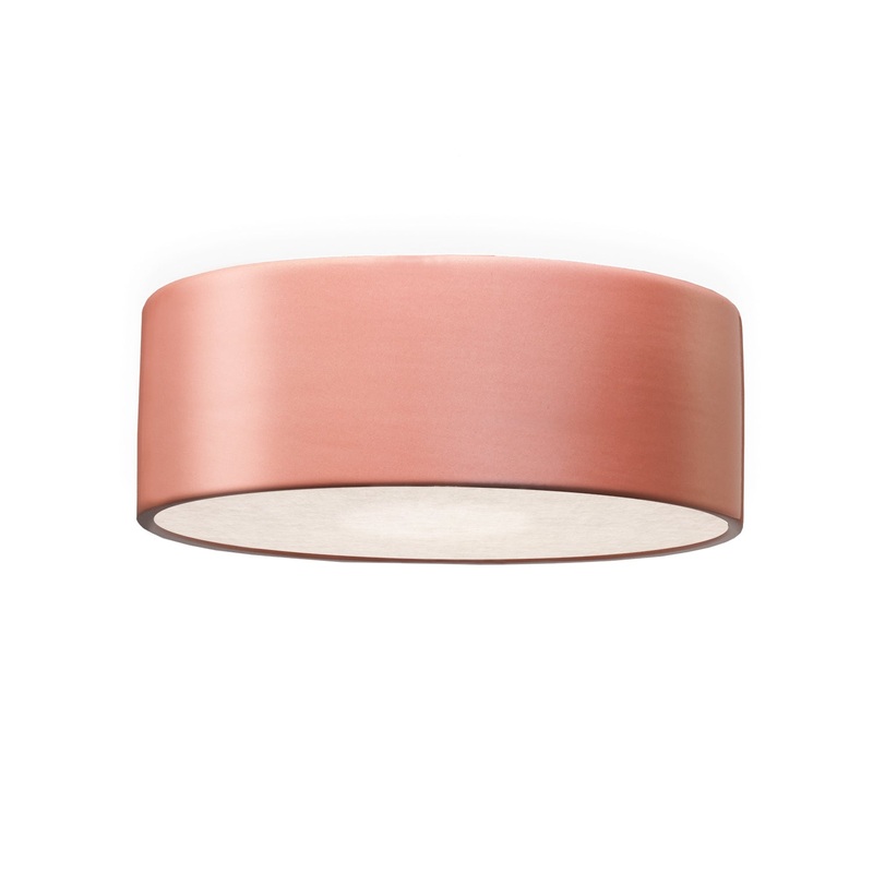 Radiance LED Flush-Mount in Gloss Blush