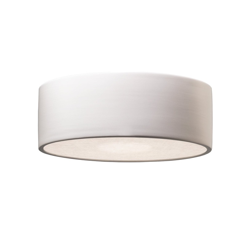 Radiance LED Outdoor Flush-Mount in Matte White