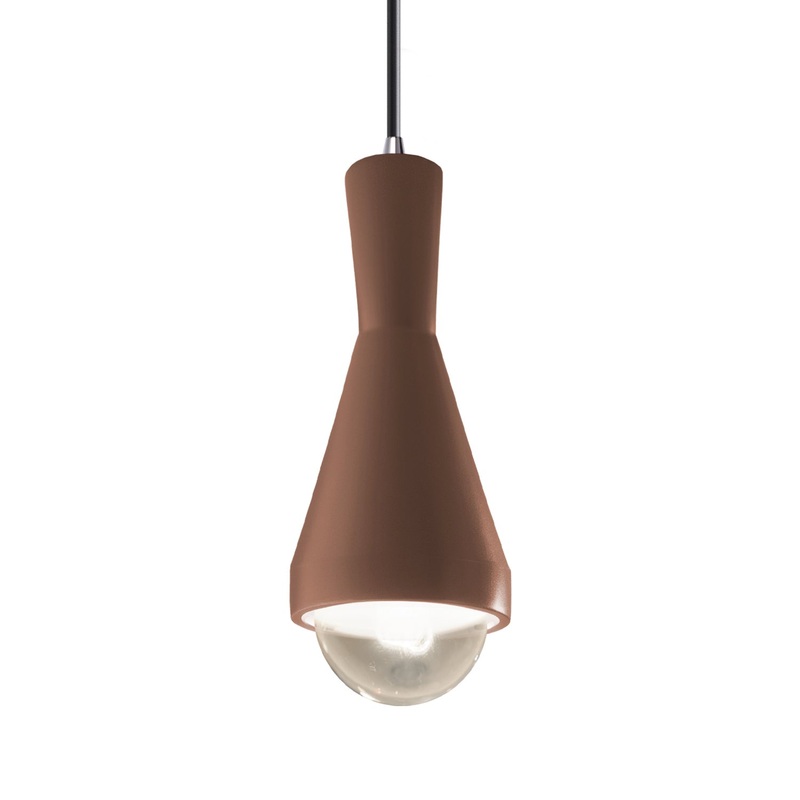 Radiance One Light Pendant in Canyon Clay