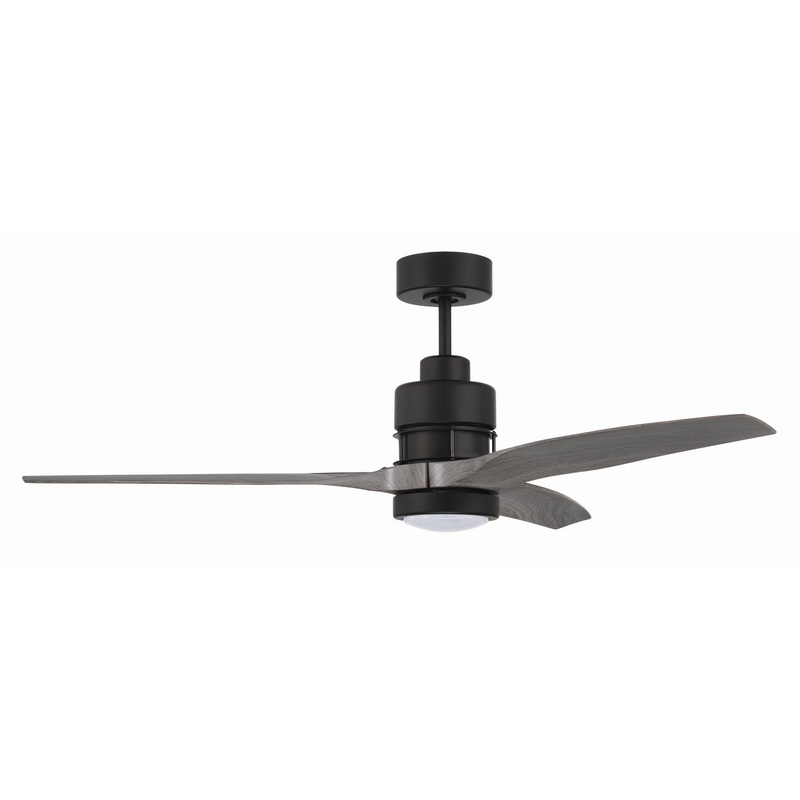 Sonnet 52``Ceiling Fan in Flat Black