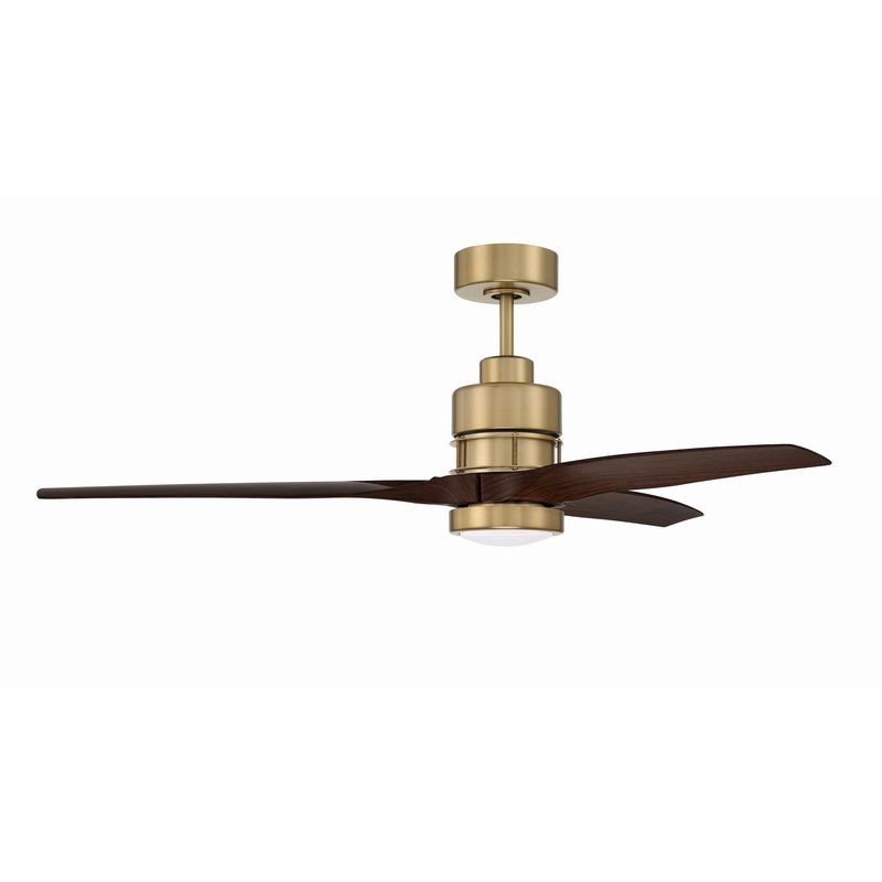 Sonnet 52``Ceiling Fan in Satin Brass