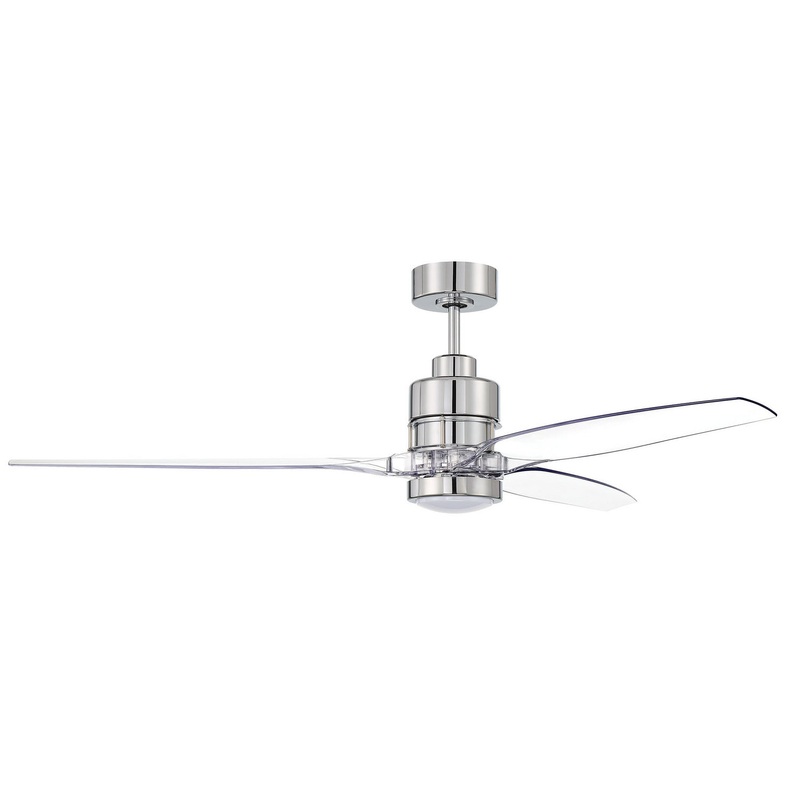 Sonnet 60``Ceiling Fan in Chrome