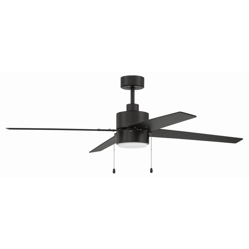 Terie 52``Ceiling Fan in Flat Black