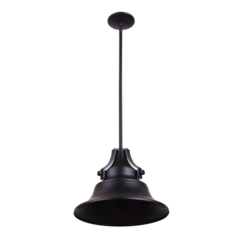 Union One Light Pendant in Midnight