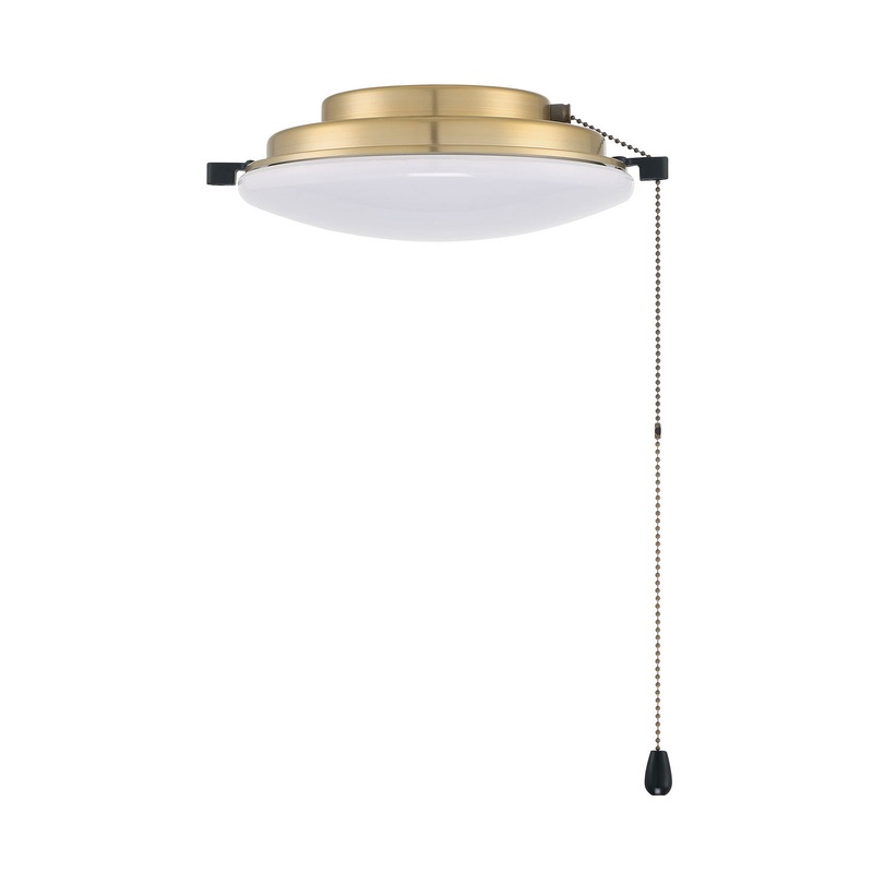 Universal Light Kit LED Fan Light Kit in Satin Brass