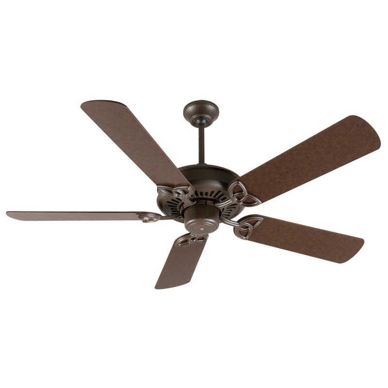 American Tradition 52``Ceiling Fan in Aged Bronze Textured
