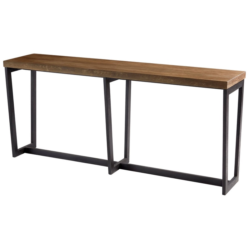 Console Table in Noir