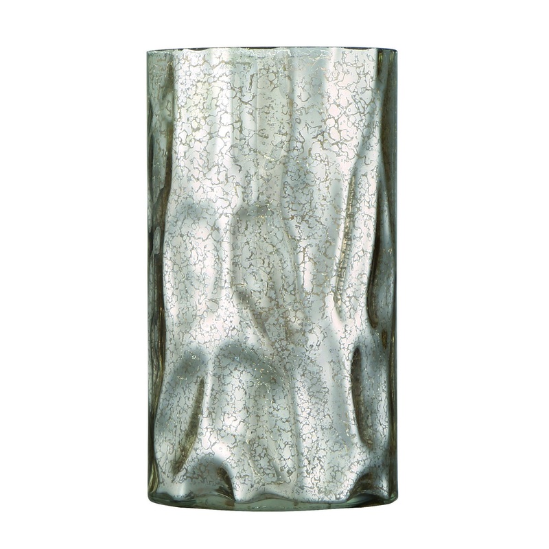Design-A-Fixture Mini Pendant Glass in Hammered Mercury