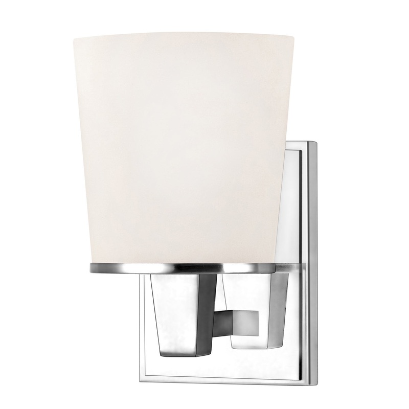 Ellipse Ii One Light Wall Sconce in Chrome