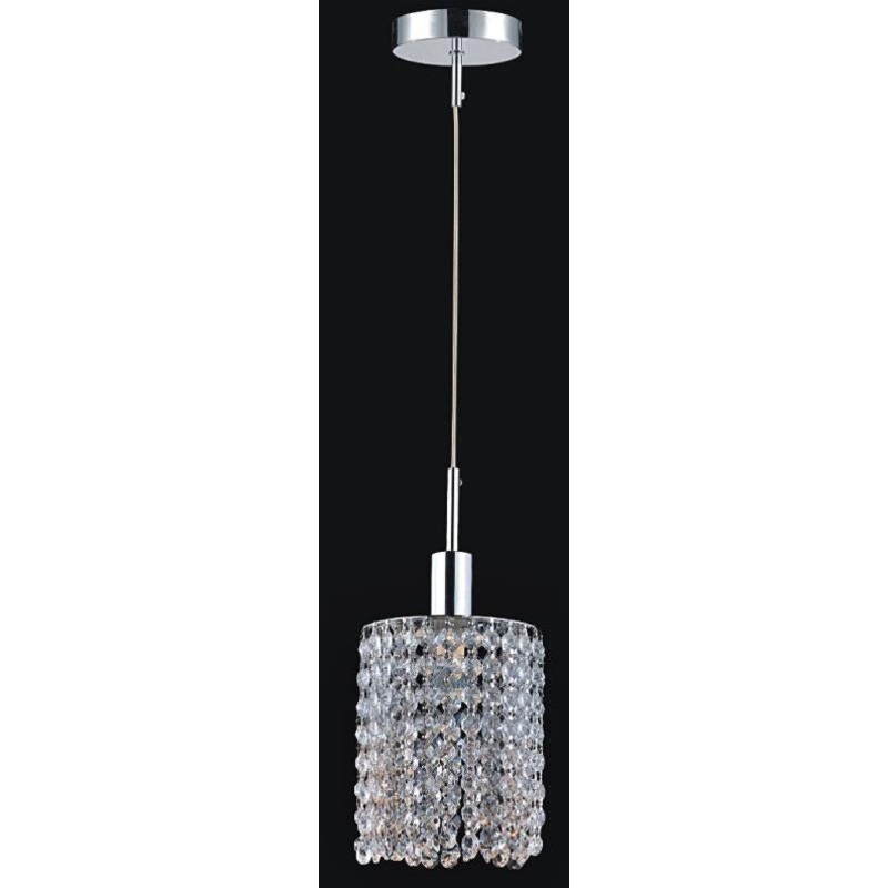 Glitz One Light Mini Pendant in Chrome