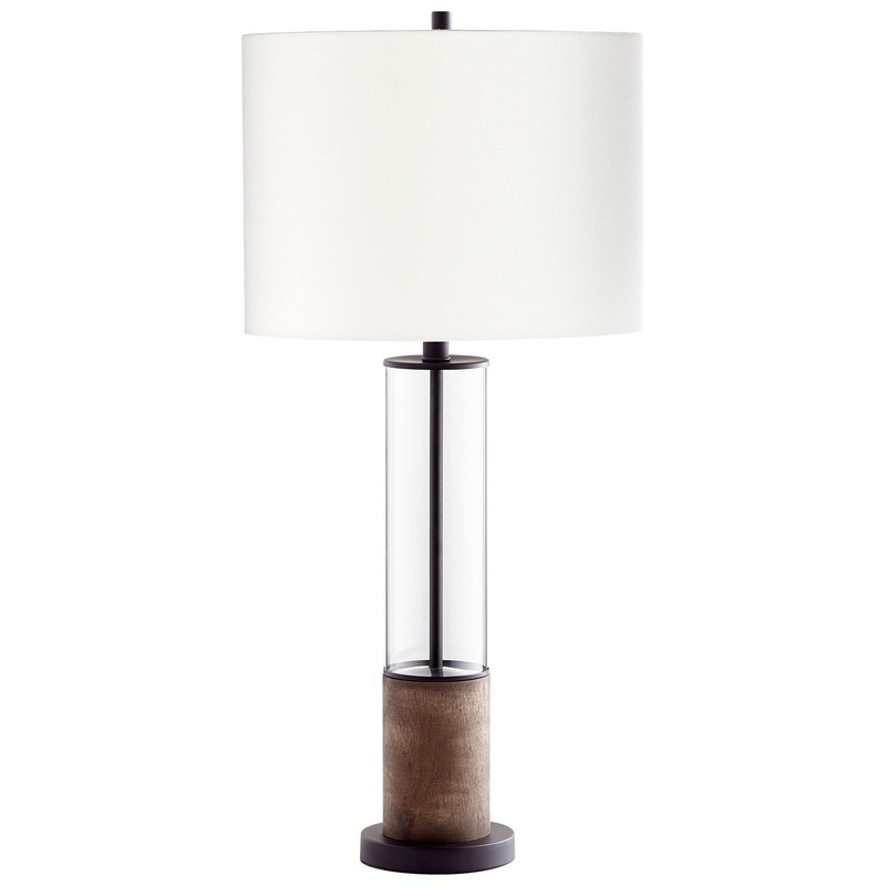 LED Table Lamp in Pewter