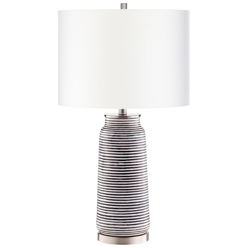 LED Table Lamp in Satin Nickel