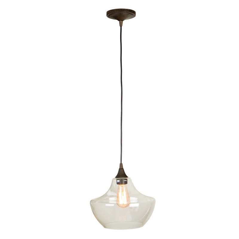 Pendant One Light Mini Pendant in Aged Bronze