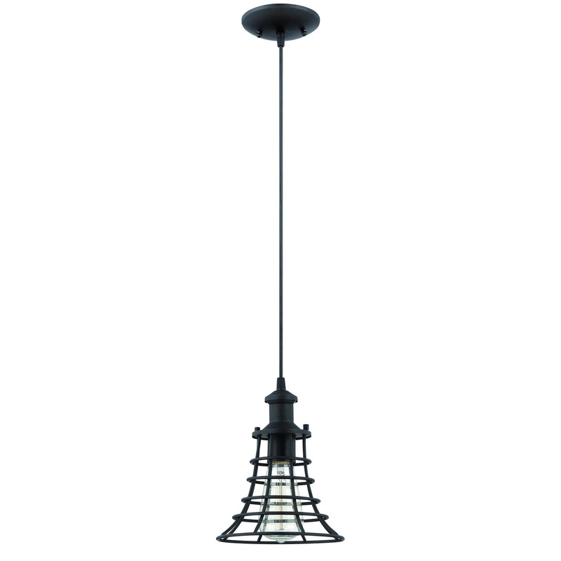 Pendant One Light Mini Pendant in Matte Black